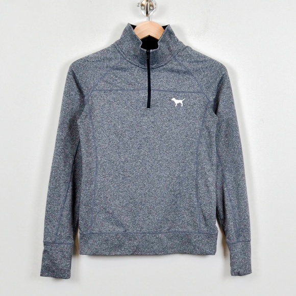 PINK Victoria's Secret Tops - PINK Victoria’s Secret Half Zip Pullover